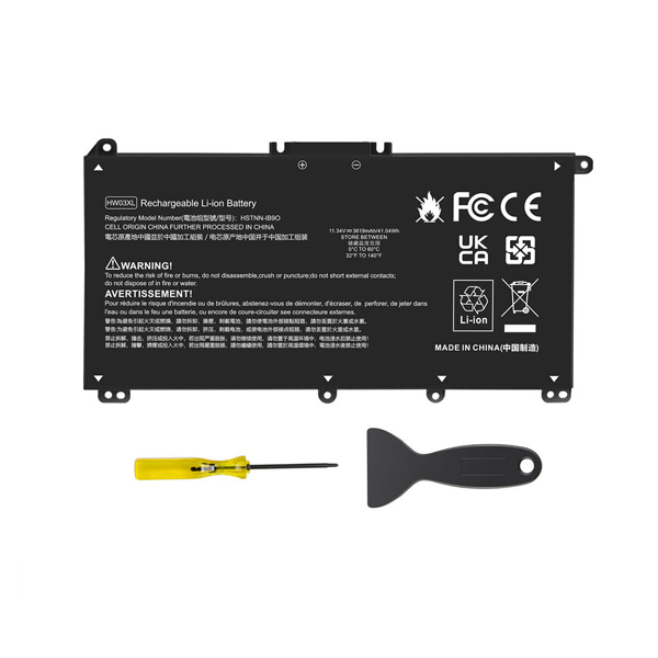 11.4V 41.04Wh Replacement Laptop Battery for HP L96887-1D1 L96887-421 L96887-AC1 L96887-2B1