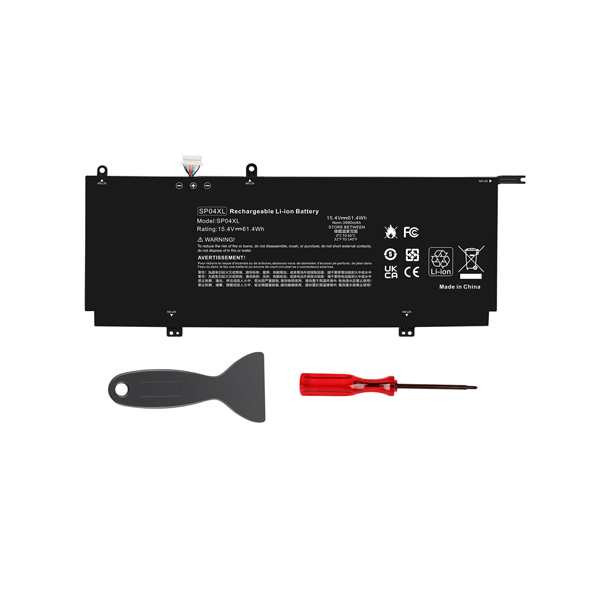 15.4V 61.4Wh Replacement Laptop Battery for HP SPO4XL TPN-Q185 TPN-Q203 TPN-Q204 - Click Image to Close