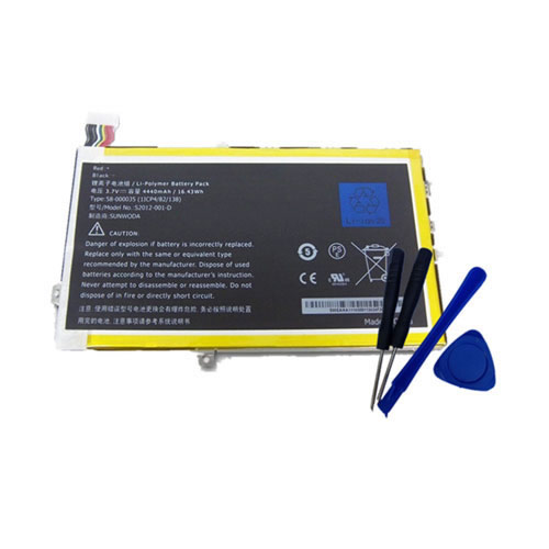 4440mAh Replacement 58-000035 Battery for Amazon Kindle Fire HD 7" X43Z60 2nd Gen Tablet