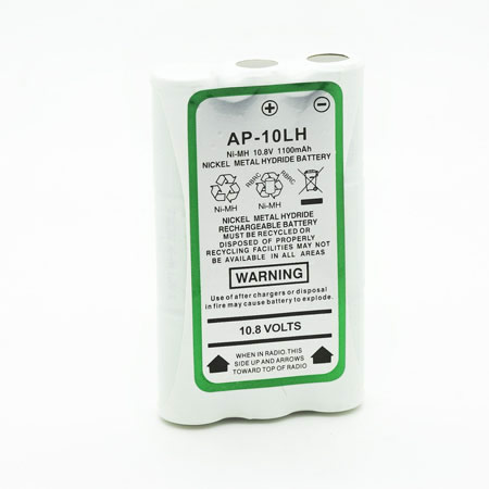 10.8V 1100mAh Replacement Battery for Motorola HNN9027 HNN9027A Radius P50 HT10 - Click Image to Close