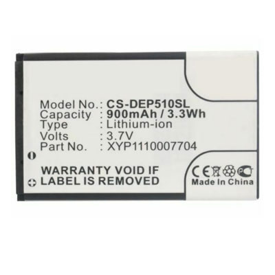 3.7V 900mAh Replacement Battery for Doro DBC-800A DBC-800B DBC-800D XYP1110007704 - Click Image to Close