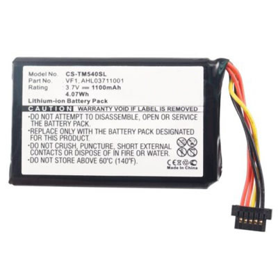 3.7V 1100mAh Replacement Battery for TomTom CS-TM540SL CSTM540SL Go 540 Live - Click Image to Close