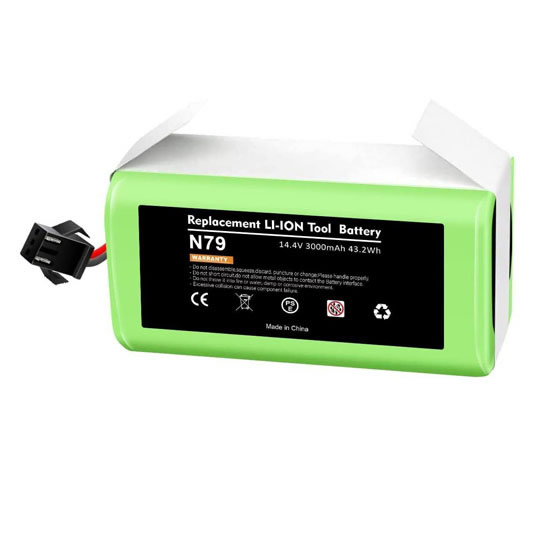 14.4V 3000mAh Replacement Li-ion Battery for Ecovacs Deebot N79 N79S DN622 Deebot 600 601 661