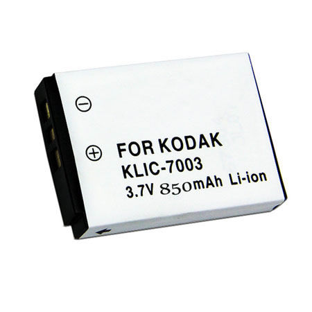 3.70V 850mAh Replacement Battery for Kodak KLIC-7003 KLIC7003 EasyShare M380 M381 M420 V1003 Z950