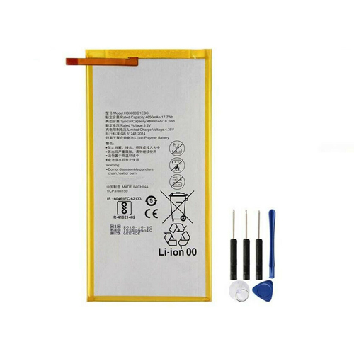 3.8V 4800mAh Replacement Battery for Huawei MediaPad T3 M3 Lite M1 HB3080G1EBW HB3080G1EBC - Click Image to Close