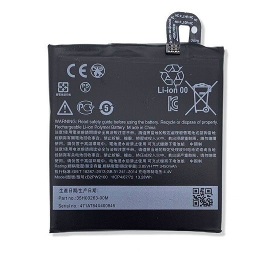 3.8V 3450mAh Replacement Li-ion Battery for HTC B2PW2100 Google Pixel XL 5.5"
