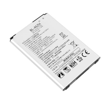 3.8V 2125mAh Replacement Battery for LG Leon Tribute 5 K7 LS675 D213 H340 L33 BL-46ZH BL46ZH - Click Image to Close