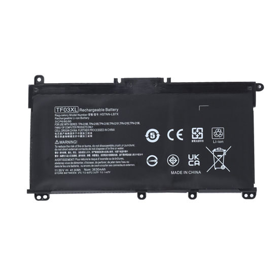 11.55V 41.9Wh Replacement Laptop Battery for HP HSTNN-LB7X HSTNN-UB7J TPN-Q188 TPN-Q189